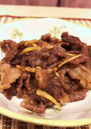 超簡単☆レンジで牛肉のしぐれ煮-レシピのメイン写真