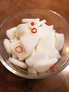 大根の漬物!めちゃ美味-レシピのメイン写真