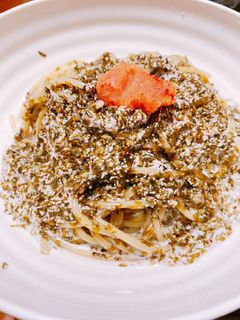 海苔ソースの明太クリームパスタ-レシピのメイン写真