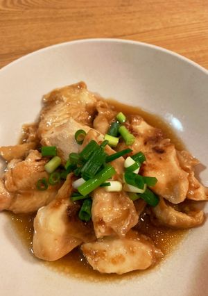簡単!むね肉を焼肉のタレで♪-レシピのメイン写真