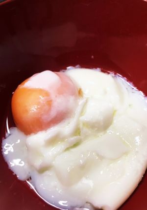 簡単！ほっとくだけ温泉卵（半熟卵）-レシピのメイン写真