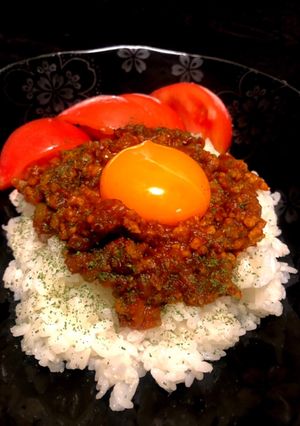 超簡単!トマトジュースのキーマカレー-レシピのメイン写真