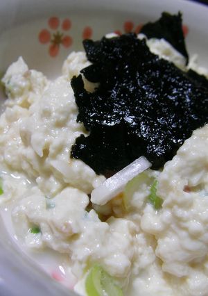 【男の料理】薬味たっぷりのおぼろ豆腐-レシピのメイン写真