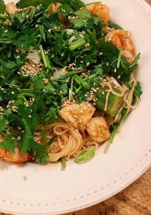 ☆簡単パクチー素麺☆-レシピのメイン写真