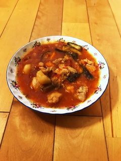 鶏もも肉と野菜のトマト煮込み♪活力鍋♪-レシピのメイン写真