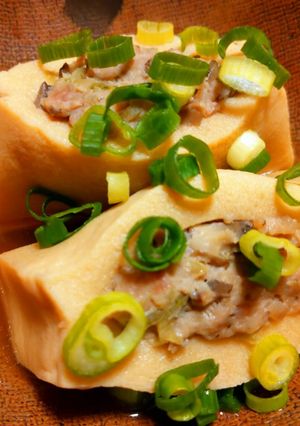 高野豆腐の肉挟み煮-レシピのメイン写真
