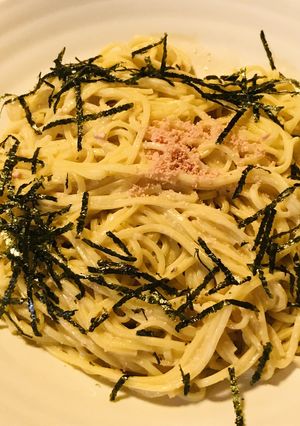 タラコ＆マスカルポーネチーズの和風パスタ-レシピのメイン写真