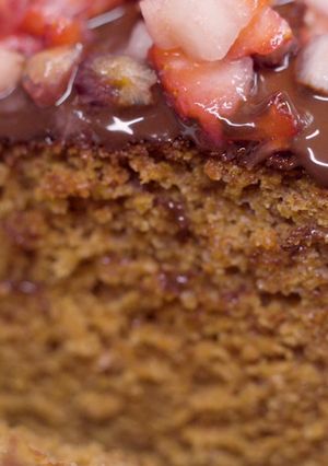 チョコがけヨーグルトスポンジケーキ-レシピのメイン写真