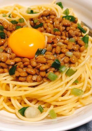 ☆お手軽！納豆和風パスタ☆-レシピのメイン写真