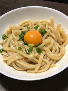 簡単!時短!油そば風うどん!-レシピのメイン写真
