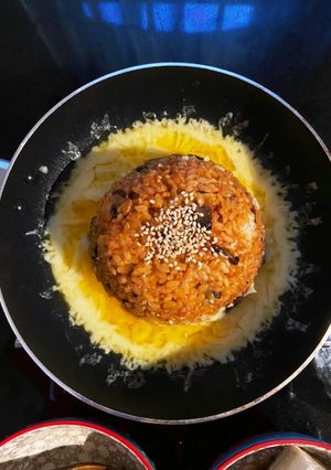 韓国チーズチャーハン　-レシピのメイン写真