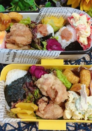高校1年女子お弁当♡2020.06.25-レシピのメイン写真