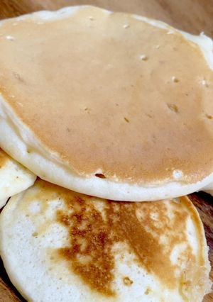 ふわふわもちもちホットケーキ 卵不使用-レシピのメイン写真