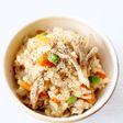 コレだけでも大満足【豚舞茸の炊き込みご飯
