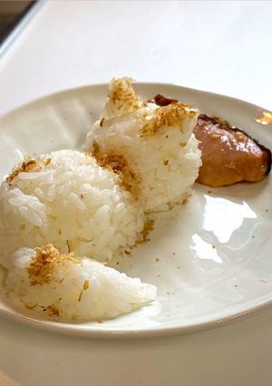 朝ごはんに✨魚を食べる　ご飯　ねこ-レシピのメイン写真
