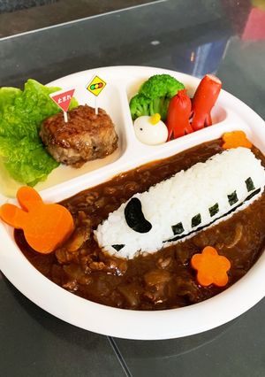 お誕生日☆新幹線プレート-レシピのメイン写真