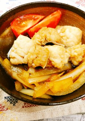 鱧のピリ辛すき焼き風-レシピのメイン写真