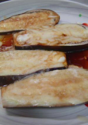 ナス　×　チーズ　×　マヨ醤油＝美味し♪-レシピのメイン写真