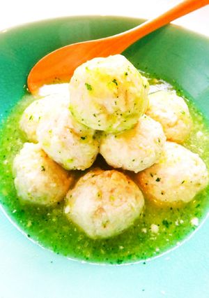 ☺簡単♪鶏団子のズッキーニあんかけ☺-レシピのメイン写真