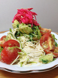 とうふそうめん風 エスニック仕立て-レシピのメイン写真
