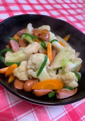 カリフラワーの炒めもの-レシピのメイン写真
