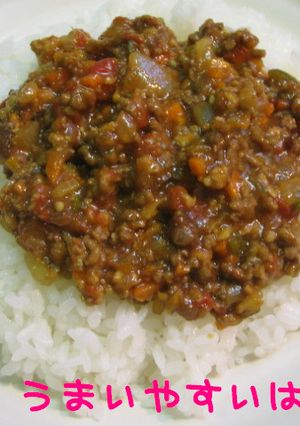 子供も大好き★野菜たっぷりドライカレー-レシピのメイン写真