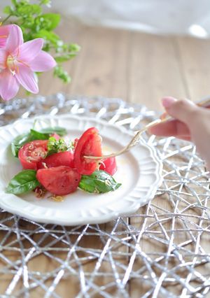混ぜるだけ！トマトとじゃこのイタリアン-レシピのメイン写真