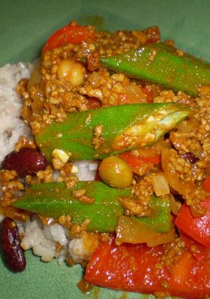 ☆夏野菜　ドライカレー☆-レシピのメイン写真