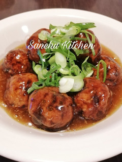 肉団子の甘酢あんかけ-レシピのメイン写真