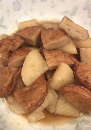 大根とさつま揚げの炒め煮-レシピのメイン写真
