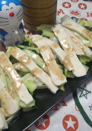 サラダチキンで簡単棒々鶏-レシピのメイン写真