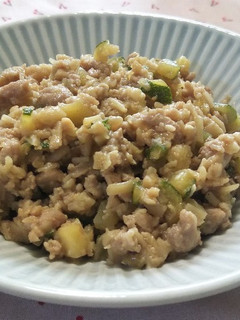 ズッキーニとえのきの肉味噌-レシピのメイン写真