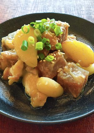 丸々にんにくの味噌炒め-レシピのメイン写真