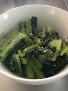 シンプルな味付け♪小松菜のナムル-レシピのメイン写真