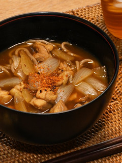 カレー蕎麦-レシピのメイン写真