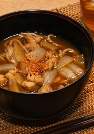 カレー蕎麦-レシピのメイン写真