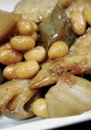 手羽先とレンコンのとろみ煮-レシピのメイン写真