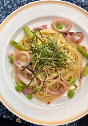 枝豆の和風パスタ-レシピのメイン写真