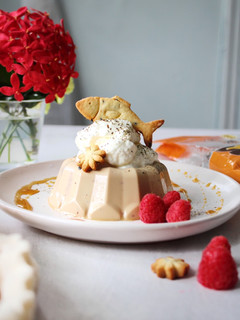 プルプルほうじ茶パンナコッタ-レシピのメイン写真