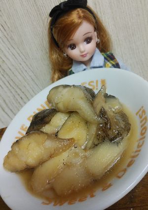 リカちゃん♡カラスガレイのみりん煮付けꕤ-レシピのメイン写真