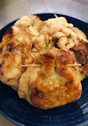 油揚げの肉詰め焼き-レシピのメイン写真