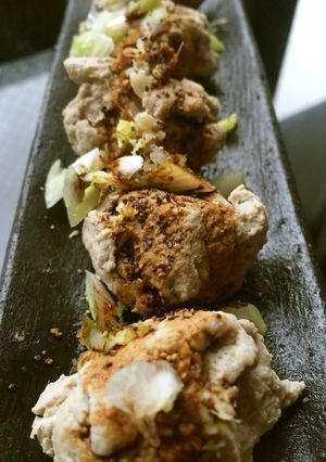 イワシのつみれのペッパー薬味がけ♩-レシピのメイン写真