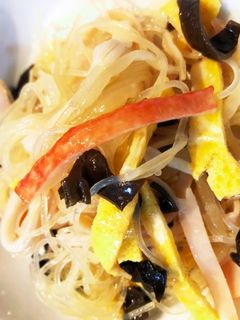 食感が楽しい♡春雨サラダ♡作り置き-レシピのメイン写真