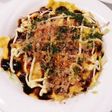 キャベツとたまごのお好み焼き風