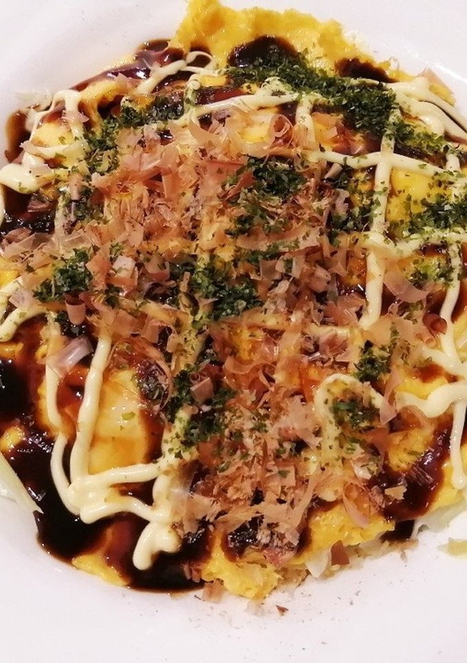 キャベツとたまごのお好み焼き風-レシピのメイン写真
