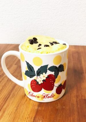 マグカップ蒸しパン(バナナ味)-レシピのメイン写真