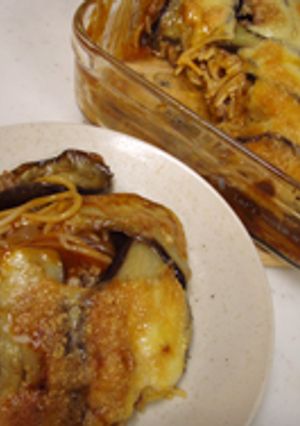 簡単！パスタでナスのグラタン-レシピのメイン写真