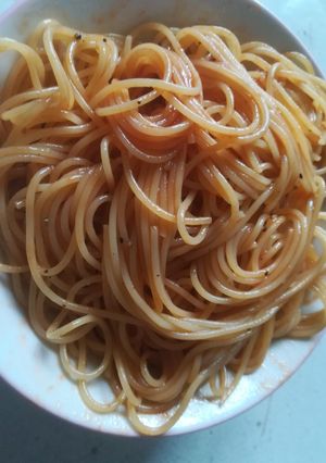直ぐ食べたい時に簡単!時短!具なしパスタ-レシピのメイン写真