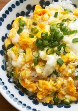あんかけ卵丼♪ねぎをたっぷり入れて♪-レシピのメイン写真