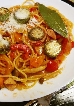 フライパンひとつで簡単ナポリタン-レシピのメイン写真